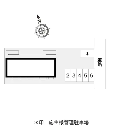 ★手数料０円★名古屋市港区小賀須　月極駐車場（LP）